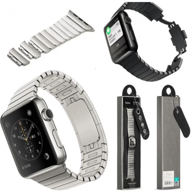 Hoco Original Lock Link Bracelet Apple Watch Stainless Steel horloge Band