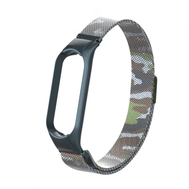 Milanese Loop Stainless Steel Metal Strap For Xiaomi Mi band 5 Smart Watch