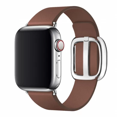Correa de reloj de cuero genuino original para Apple Watch iWatch