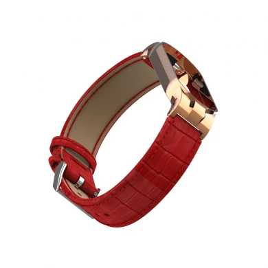 Cinturino di ricambio per cinturino in vera pelle per cinturino Xiaomi Mi Band 5
