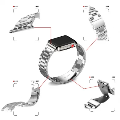 Replacement Stainless Steel Smart Watch Band Strap