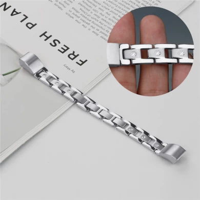 Stainless Steel Crystal Diamond Replacement Bracelet
