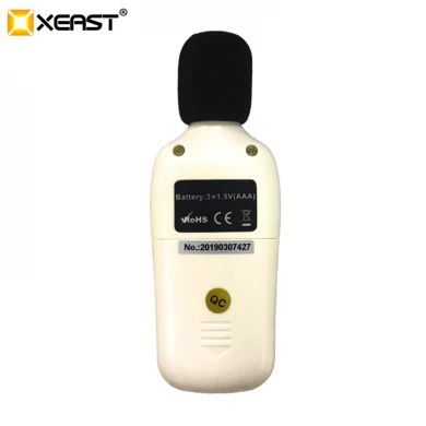 2019 XEAST Handheld Digital Hot Sale com display LCD Mini Medidor de Nível de Som XE-911A