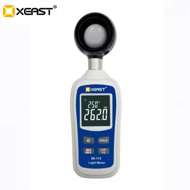 2021 XEAST Hot Sales  Lux/Fc Photometer Enviromental Tester Digital LED Light Lux Meter Photography Illuminom XE-113