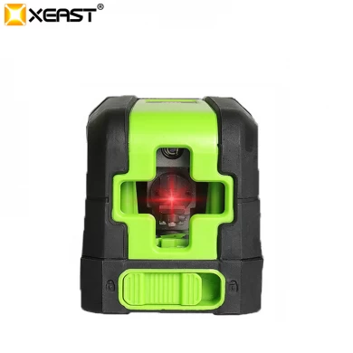 XEAST MINI XE-M02 2 lines 1V1H Red Laser Level Meter Tool