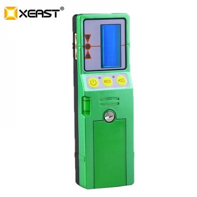 XEAST Außenmodus-Laserpegel verfügbar Rot- und Grünstrahl-Kreuzlinien-Laserempfänger-Detektor mit Klemme