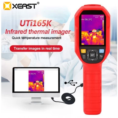 XEAST UTi165K Handgehaltene FEVER-Screening-Wärmebildkamera für den menschlichen Körper in der Analyse realer PC-Software