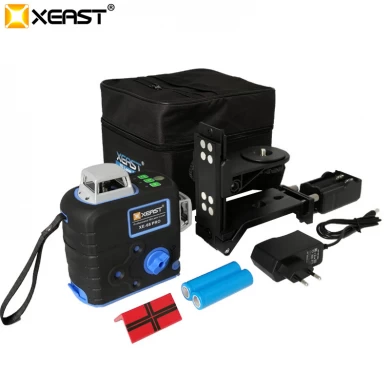 XEAST XE-68 PRO 12Lines Green 3D laser level LR6 / Self-leveling lithium battery Horizontal and vertical lines Transverse lines can use the receiver