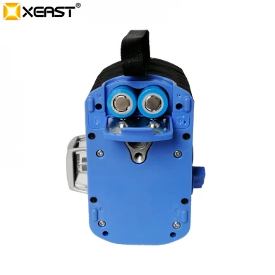 XEAST XE-68 PRO 12线绿色3D激光水准仪LR6 /自动调平锂电池水平和垂直线横向线可以使用接收器