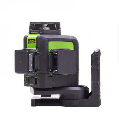 XEAST XE-903 Niveau laser 12 lignes 360 Niveau ligne laser 3D croisé à nivellement automatique faisceau vert Avec le mode Inclinaison et extérieur peut utiliser le récepteur