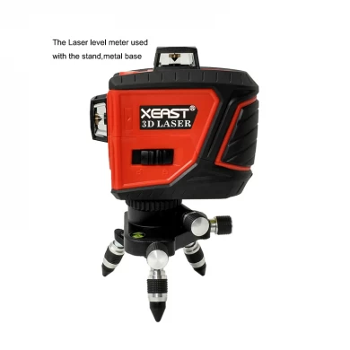 Xeast Low price 360 Rotary 3d 12 lines Red Beam Laser Level Machine