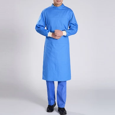 100% Cotton Anti-bacterial Resistance to High Temperature Surgical Suit