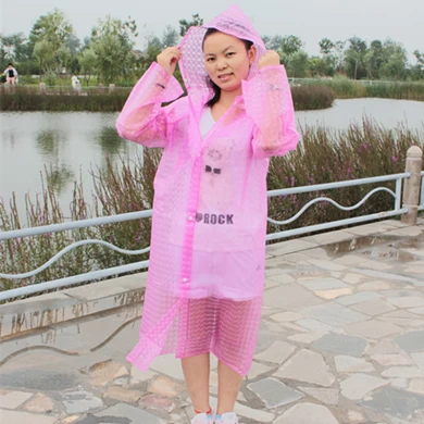 3D Parent-child Rainwear in Different Colors