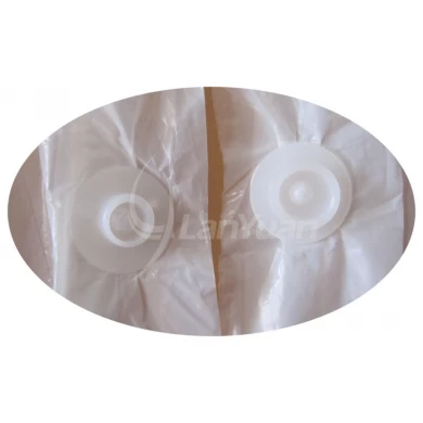 5 Druckknopf Unisex Kragen Besucher Mantel