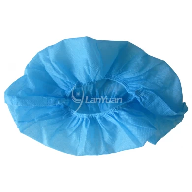 Anti-Skid Nonwoven Machine-Made Blue Shoe Cover