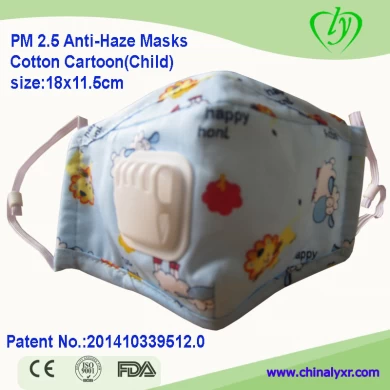 Antisamutiously reusable cartoon cotton mask