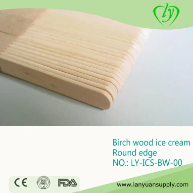 Birch Wood Disposable Ice Cream Sticks