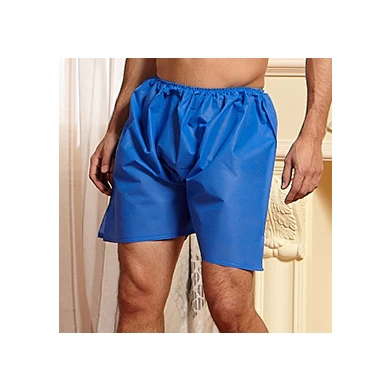 Blue Disposable Boxer Nonwoven Single Use