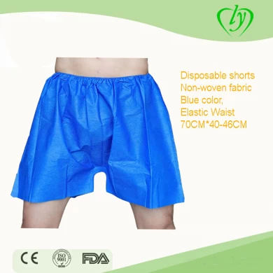 Fournisseur de sous-vêtements shorts jetables bleus
