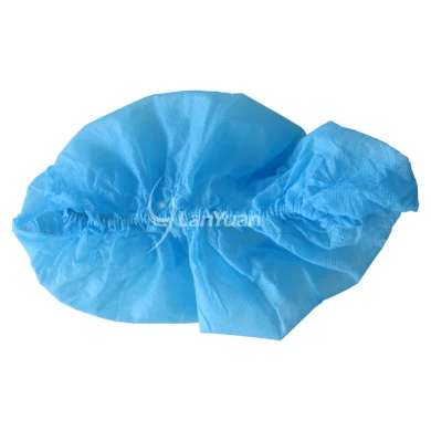 Blue Non-woven Machine-made PP Shoe Cover