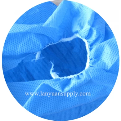 Casquillo azul de una sola capa con banda elástica