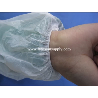 Cheap Disposable PE Sleeve Cover in White Color