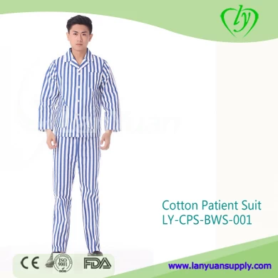 El paciente de algodón se adapta a la ropa del paciente del algodón del poliéster