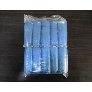 Cover of disposable anti-powder plastic shoe.