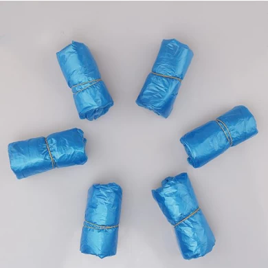 Cover of disposable anti-powder plastic shoe.