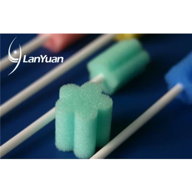 Dental Sponge Brush Disposable For Oral Cleaning