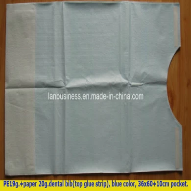 Disposable Dental Bib with Pocket