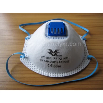 Disposable FFP2 Dust Face Mask Respirator with Valve
