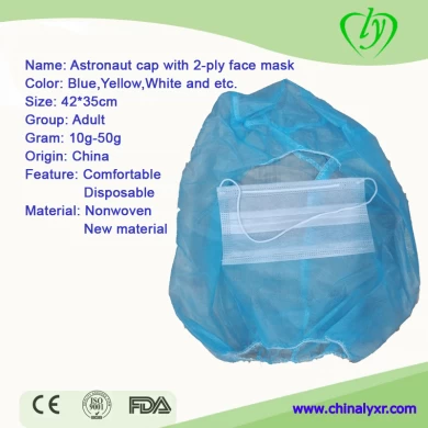 Disposable Hairnet Hood Anti-Spit Hood