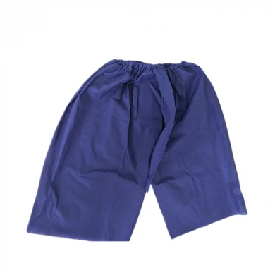 Disposable Non-Woven SMS Exam Shorts Pants for Endoscopy Colonoscopy