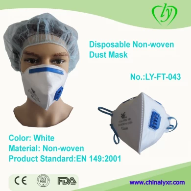 Jetable non-tissé masque anti-poussière