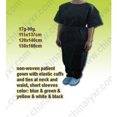 Disposable Nonwoven Medical Patient Gown