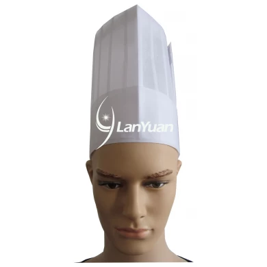 Disposable Nonwoven Middlle-flat Chef Cap