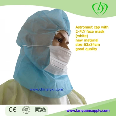 Disposable Protective Hoods With Mask