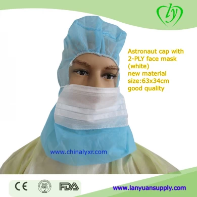 Disposable Protective Hoods With Mask