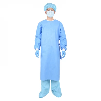 Disposable SMS Waterproof Surgical Gowns