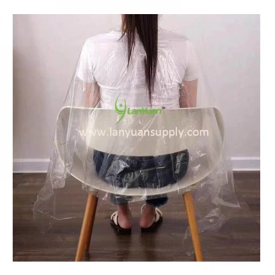 Disposable salon capes