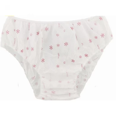 Disposable underwear at different sizes