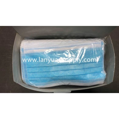 Face mask 3 ply earloop