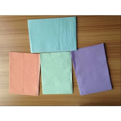 For Hospital Medical Beauty Tattoo Disposable Waterproof Dental Poly Patient Towel Dental Bibs