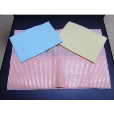 For Hospital Medical Beauty Tattoo Disposable Waterproof Dental Poly Patient Towel Dental Bibs