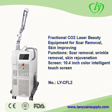CO2 laser fractionnel beauté équipement pour Scar Removal, Amélioration de la peau