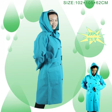 Front Opening Windbreaker Type Adult Rainsuit