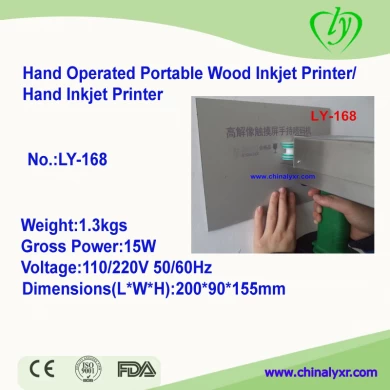 Handbetriebene tragbare Holz Inkjet-Drucker