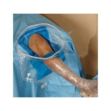 Paquete de rodilla drapeado, conjunto de rodilla, drapeado de rodilla, artroscopia Paquete