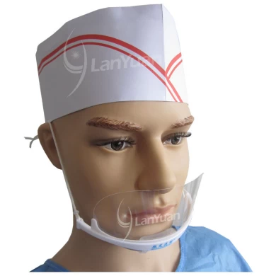LY-B502 anti-vaho Higiene máscara de plástico transparente